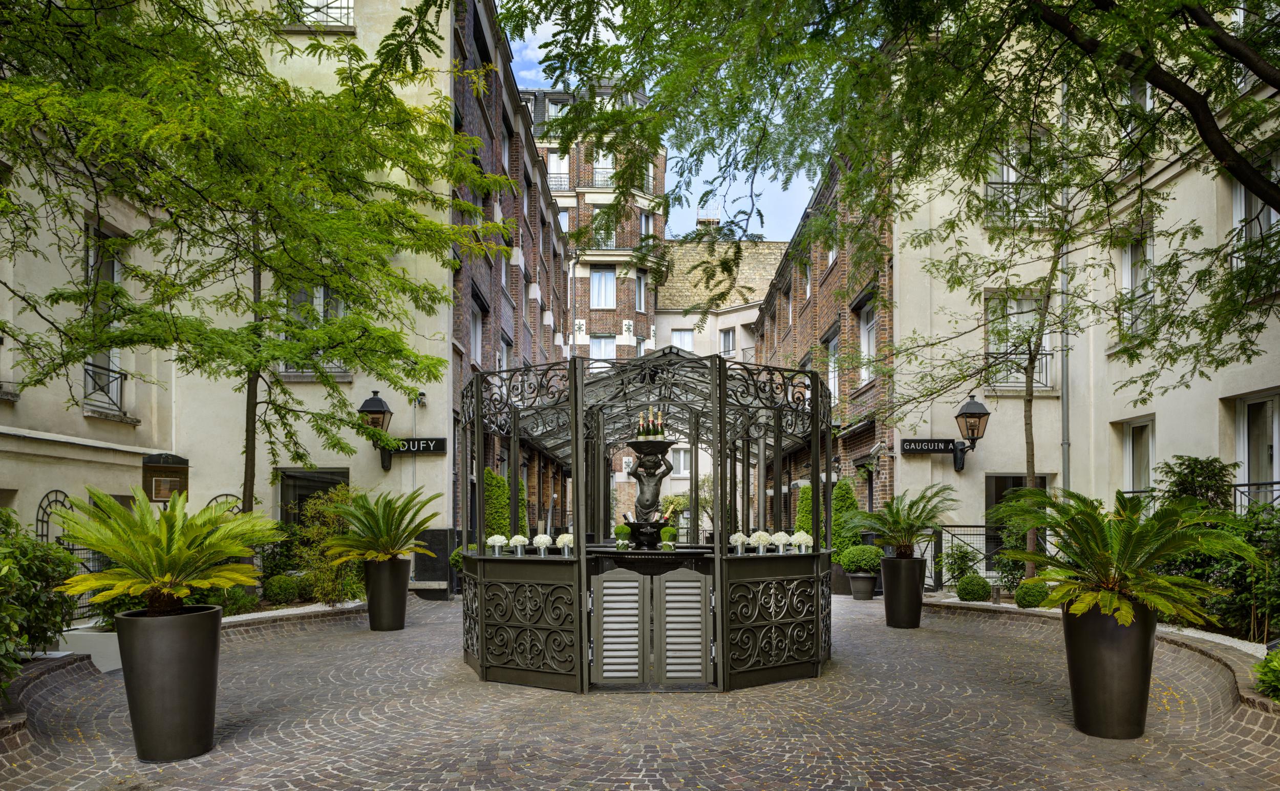 Les Jardins Du Marais Hotel Paris Exterior foto